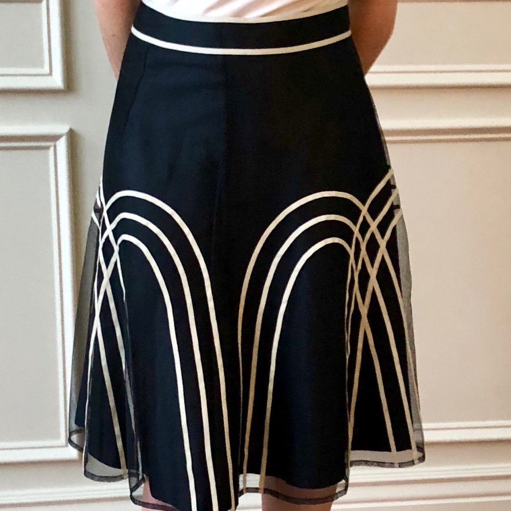 Geometric skirt